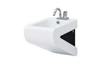 Підвісне біде ArtCeram La Fontana, black white (LFB0010150)