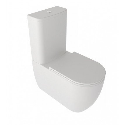 Унітаз моноблок GSG LIKE 69 см Smart Clean white matt (LKMBL001)