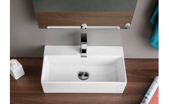 Підвісний умивальник ArtCeram Quadro 27, white (QUL0010100)