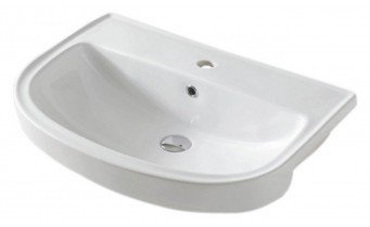Умивальник на стільницю ArtCeram Selene, white (SLL0010100) Умивальник на стільницю ArtCeram Selene, white (SLL0010100)
