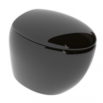 Підлоговий унітаз GSG TOUCH 55 см Smart Clean glossy Black (TOWC01SC002)