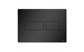 Кнопка зливу подвійна Tece Solid Pus Plate, чорний матовий (9240416)