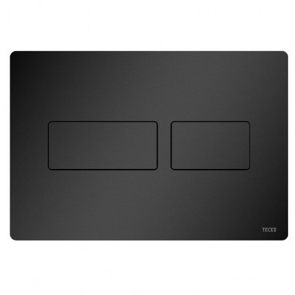 Кнопка зливу подвійна Tece Solid Pus Plate, чорний матовий (9240416)
