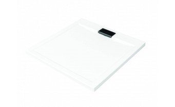 Душовий піддон акриловий, квадратний Besco Axim Ultraslim 80x80 см (BAX-80-KW)