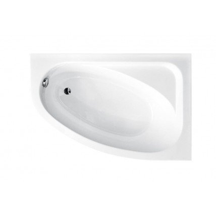 Ванна акрилова Besco Cornea 140x80 R, асиметрична (WAC-140-NP)