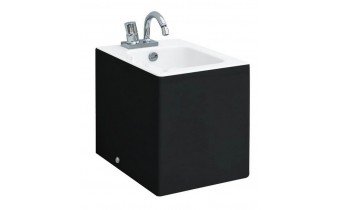 Підлогове біде ArtСeram Block, black white (BKB0020150) Підлогове біде ArtСeram Block, black white (BKB0020150)