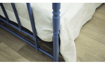 Односпальне ліжко Метал-дизайн Bella-Letto Неаполь 90x200 (M-BL-O-N2)