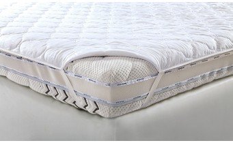 Наматрасник двохсторонній з кутовими фіксаторами MatroLuxe 90x190, бязь (NML27)