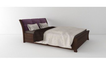 Двоспальне ліжко WoodSoft Ravenna / Равенна 160x200, Ясень (Ravenna160200JAS)