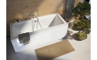 Акрилова ванна Roca Vita 190x90 см, пряма + ніжки (A24T090000)