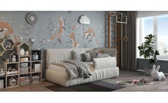Дитяче ліжко WoodSoft Asti 120x190 (Asti120190JAS)