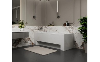 Ванна акрилова прямокутна Line / Лайн 180x70 см