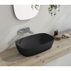 Умивальник на стільницю Catalano Colori Green Lux 60x40 чорний матовий, Satin black (160APGRLXNS) Умивальник на стільницю Catalano Colori Green Lux 60x40 чорний матовий, Satin black (160APGRLXNS)