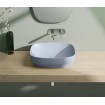 Умивальник на стільницю Catalano Colori Green Lux 50 синій (150AGRLXAS) Умивальник на стільницю Catalano Colori Green Lux 50 синій (150AGRLXAS)