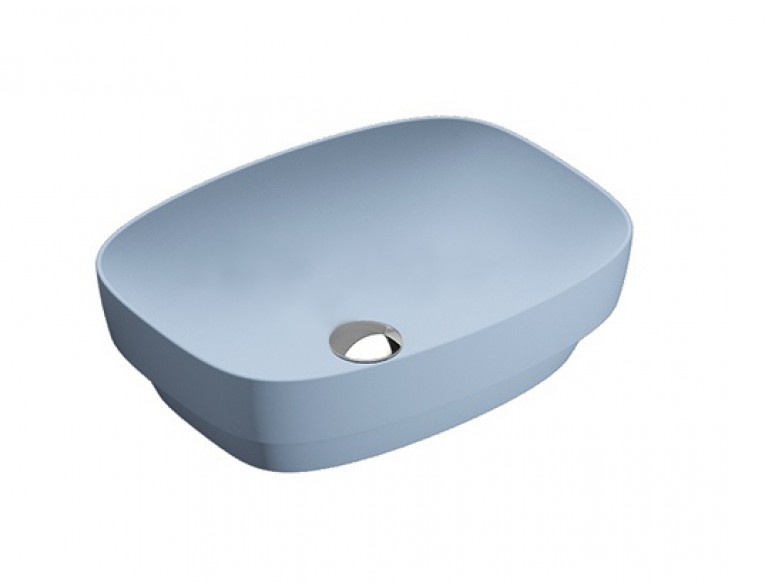 Умивальник на стільницю Catalano Colori Green Lux 50 синій (150AGRLXAS)