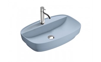 Умивальник на стільницю Catalano Colori Green Lux 65 синій (165GRLXAS) Умивальник на стільницю Catalano Colori Green Lux 65 синій (165GRLXAS)