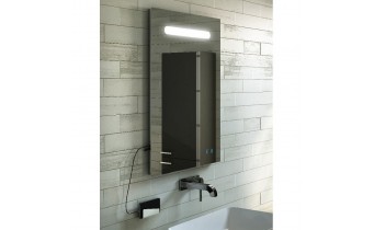 Дзеркало з LED підсвіткою у ванну Elita Lina 60, 60x80x2,9 см (166764)