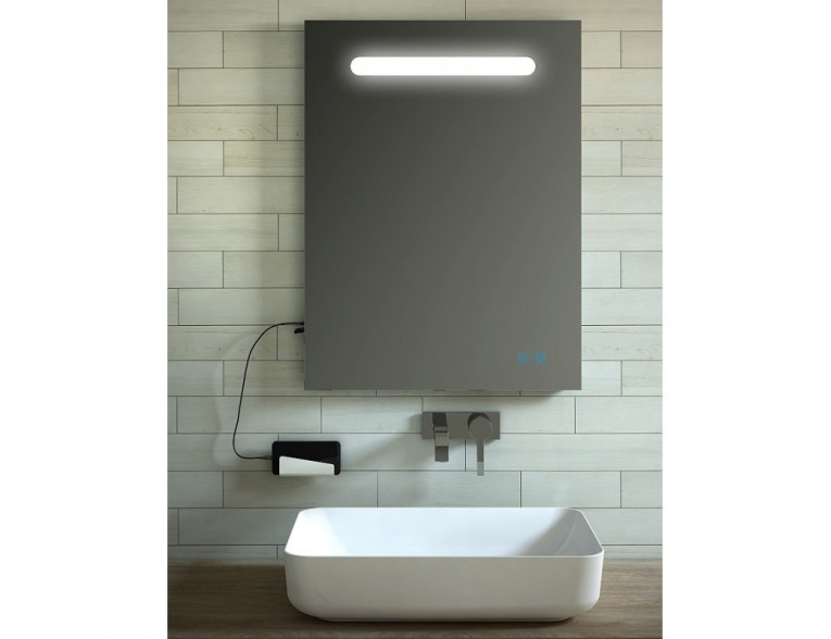Дзеркало з LED підсвіткою у ванну Elita Lina 60, 60x80x2,9 см (166764)