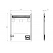 Дзеркало з LED підсвіткою у ванну Elita Lina 60, 60x80x2,9 см (166764) Дзеркало з LED підсвіткою у ванну Elita Lina 60, 60x80x2,9 см (166764)