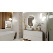 Овальне дзеркало з LED підсвіткою у ванну Elita Sharon Oval 52/92 White, 52x92x2,4 см (168461)