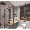 Дзеркало з LED підсвіткою у ванну Elita Sharon Long Cut 35/150 Black, 35x150x3,1 см (168508)