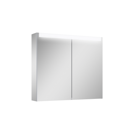 Підвісна тумба з дзеркалом у ванну (дзеркальна шафа) Elita Special 80 2D TECHNOBOX + LED, 80,6x70x15,2 см (168925)