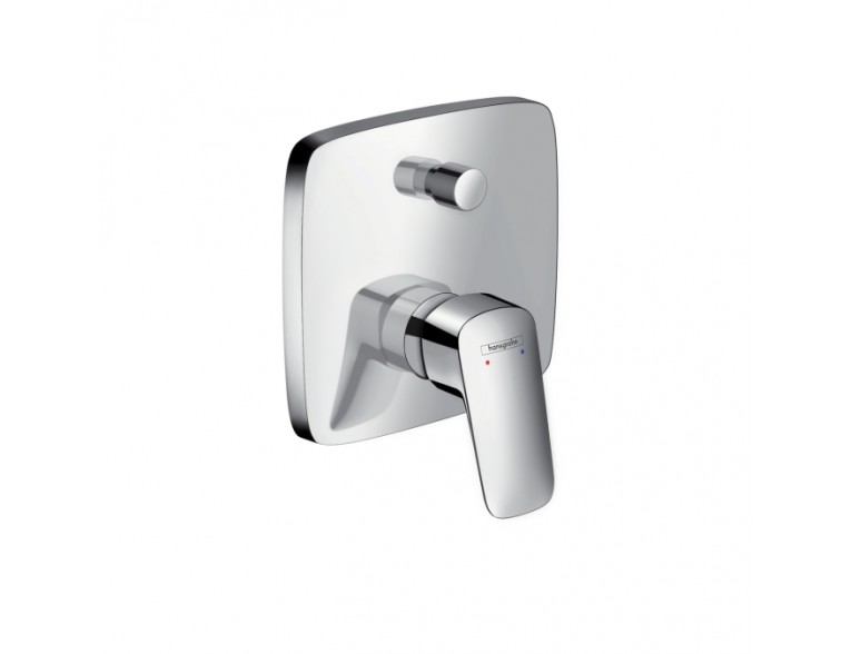 Змішувач для ванни Hansgrohe Logis прихованого монтажу (зовнішня частина), хром (71405000)