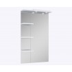 Дзеркало з LED підсвіткою і полицями у ванну Elita Amigo 60 White, 60x103,9x16 см (974754)