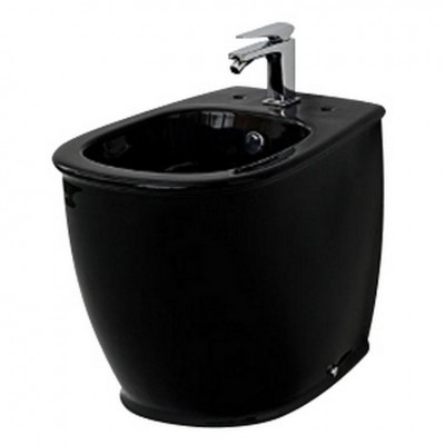 Підлогове біде ArtСeram Azuley, glossy black (AZB0020300) Підлогове біде ArtСeram Azuley, glossy black (AZB0020300)