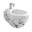 Підвісне біде ArtСeram Blend, black lettering (BLB0010103)