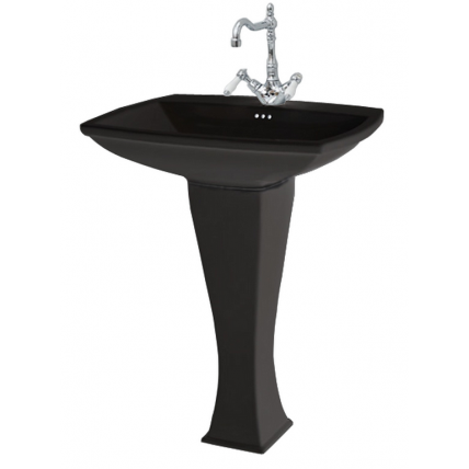 Підвісний умивальник ArtCeram Blues, glossy black (BUL0010300)