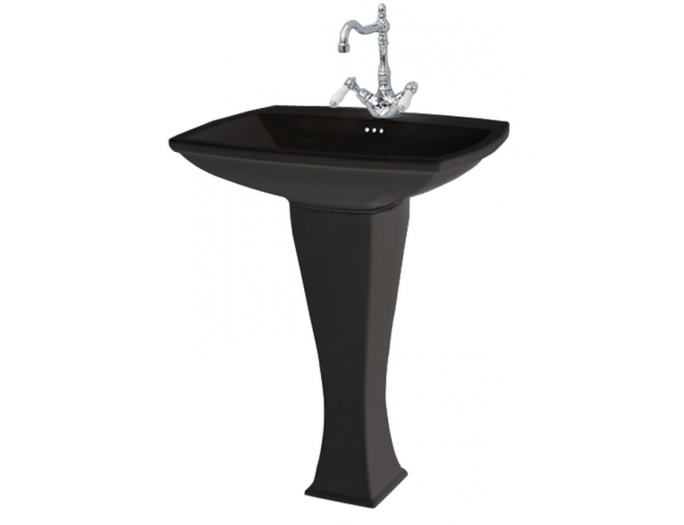 Підвісний умивальник ArtCeram Blues, glossy black (BUL0010300)