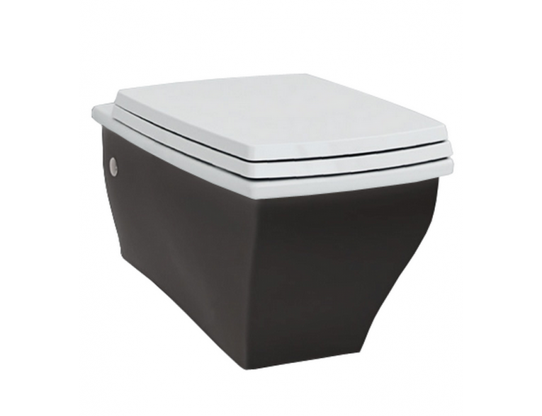 Підвісний унітаз ArtCeram Blues, black white (BUV0010150)
