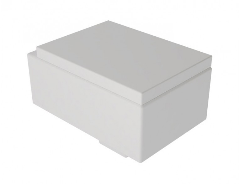 Підвісний унітаз GSG BOX 53 см white matt (BXWCSO001)