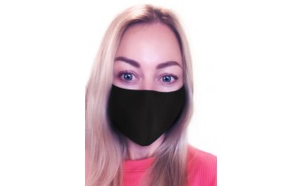 Маска BlackVisin захисна багаторазова розмір M Black (BV-02-ROZ-M-BL) Маска BlackVisin захисна багаторазова розмір M Black (BV-02-ROZ-M-BL)