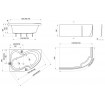 Ванна Ravak Rosa II PU Plus 150 x 105 R (CK210P0000) Ванна Ravak Rosa II PU Plus 150 x 105 R (CK210P0000)