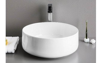 Умивальник на стільницю ArtCeram Cognac 35, white (COL0040100)