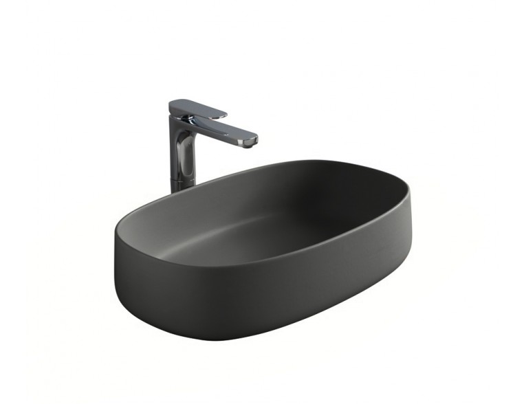 Умивальник на стільницю ArtCeram Cognac 55, grey olive (COL0031600)