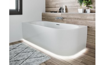Ванна акрилова Riho Desire Corner LED 170x77 см, R (B156002005)