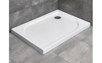 Душовий піддон прямокутний Radaway Delos D 80x75x4,5 см, білий (4D87545-02) Душовий піддон прямокутний Radaway Delos D 80x75x4,5 см, білий (4D87545-02)