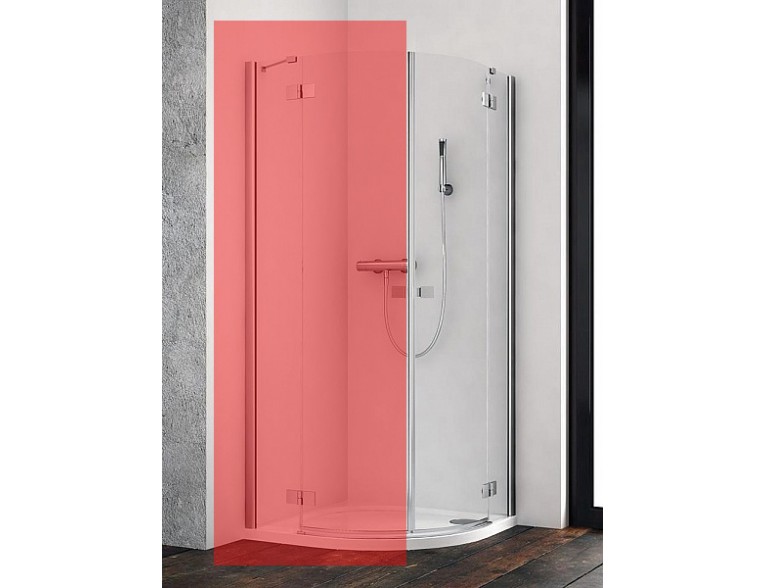 Права частина душової кабіни Radaway Essenza New PDD 80 (385002-01-01R)