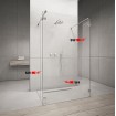 Фронтальна частина душової кабіни Radaway Euphoria Walk-in W4 80 (383140-01-01)