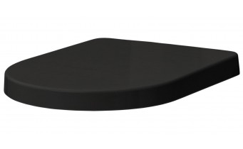Сидіння soft-close з кришкою для унітазу ArtCeram File 2.0, glossy black (FLA00203) Сидіння soft-close з кришкою для унітазу ArtCeram File 2.0, glossy black (FLA00203)