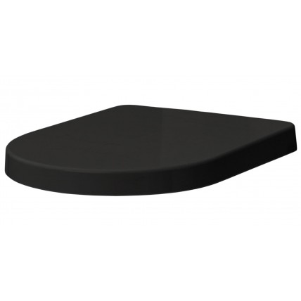 Сидіння soft-close з кришкою для унітазу ArtCeram File 2.0, glossy black (FLA00203)