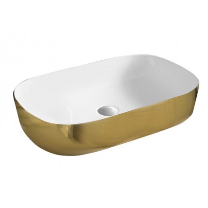 Умивальник на стільницю ArtCeram Ghost 65, gold (GHL0020156)
