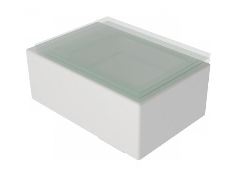 Підвісний унітаз GSG GLASS 53 см white matt (GLWC01001)