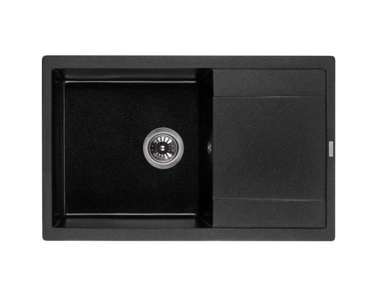 Кухонна мийка Granado Alicante 780x495 мм, black shine (2401)