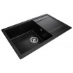 Кухонна мийка Granado Alicante 780x495 мм, black shine (2401)