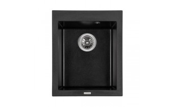 Кухонна мийка Granado Cadiz 410x500 мм, black shine (2301) Кухонна мийка Granado Cadiz 410x500 мм, black shine (2301)