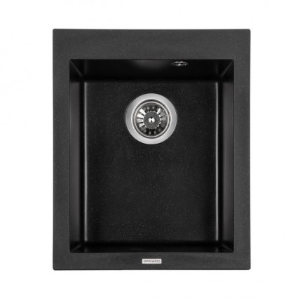 Кухонна мийка Granado Cadiz 410x500 мм, black shine (2301) Кухонна мийка Granado Cadiz 410x500 мм, black shine (2301)